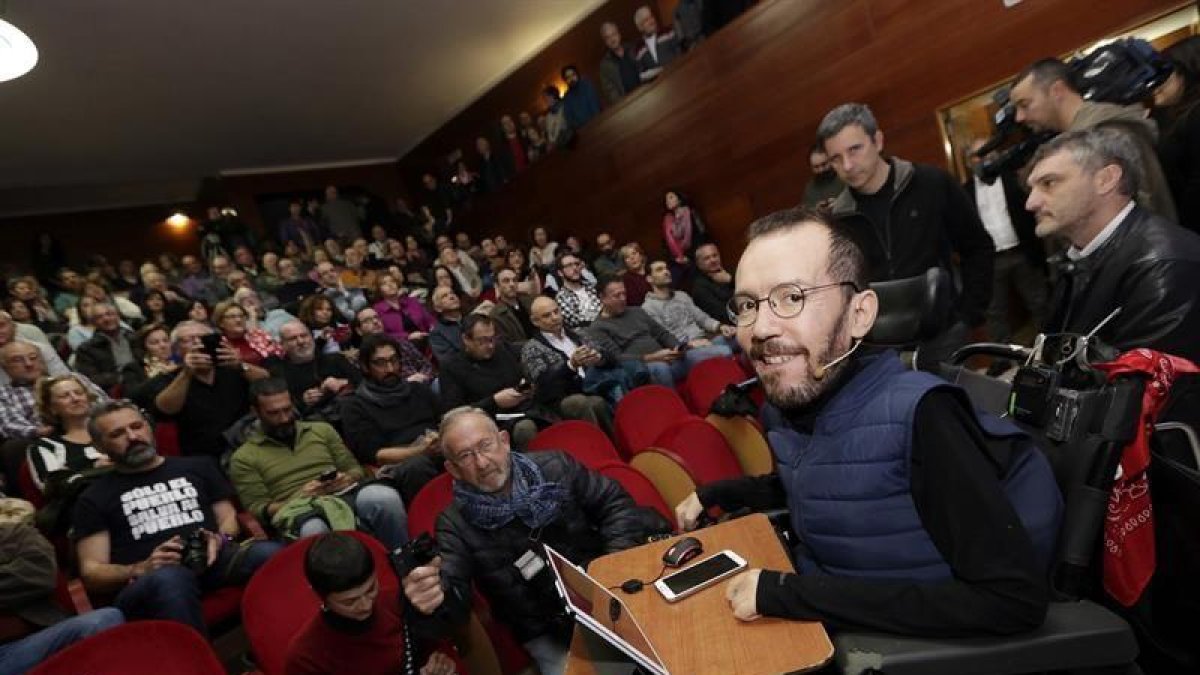 El secretario de organización estatal de Podemos, Pablo Echenique, en una imagen reciente.