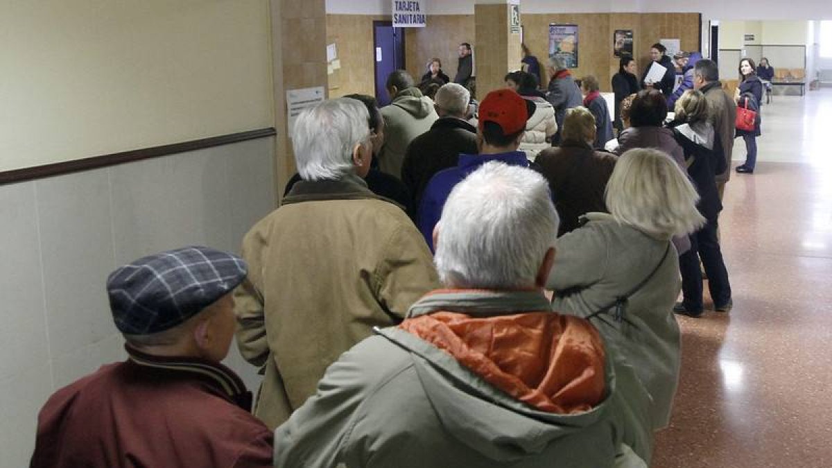 Colapso en un centro de salud por el fallo informático