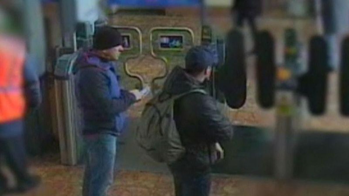 Scotland Yard publica nuevos vídeos de los sospechosos del envenenamiento de Skripal.