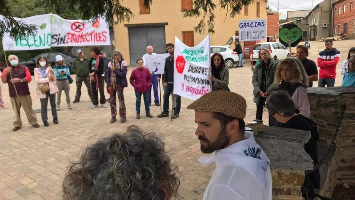 La principal concentración tuvo lugar en la localidad de Filiel. DL