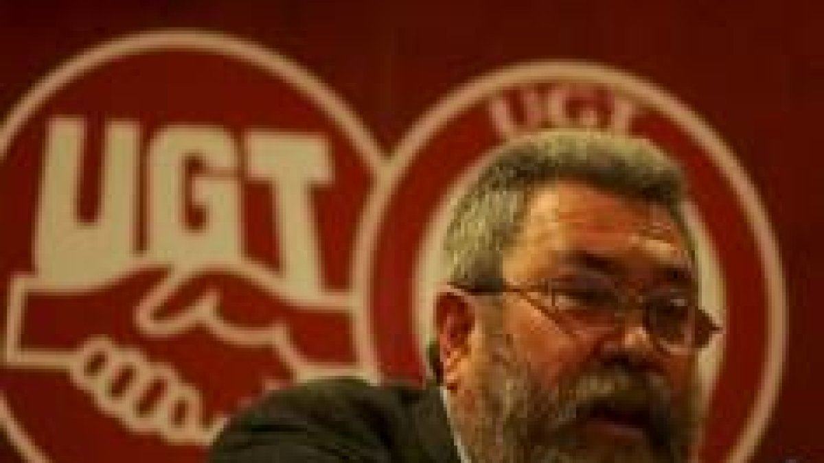 El secretario general de la UGT, Cándido Méndez, en imagen de archivo