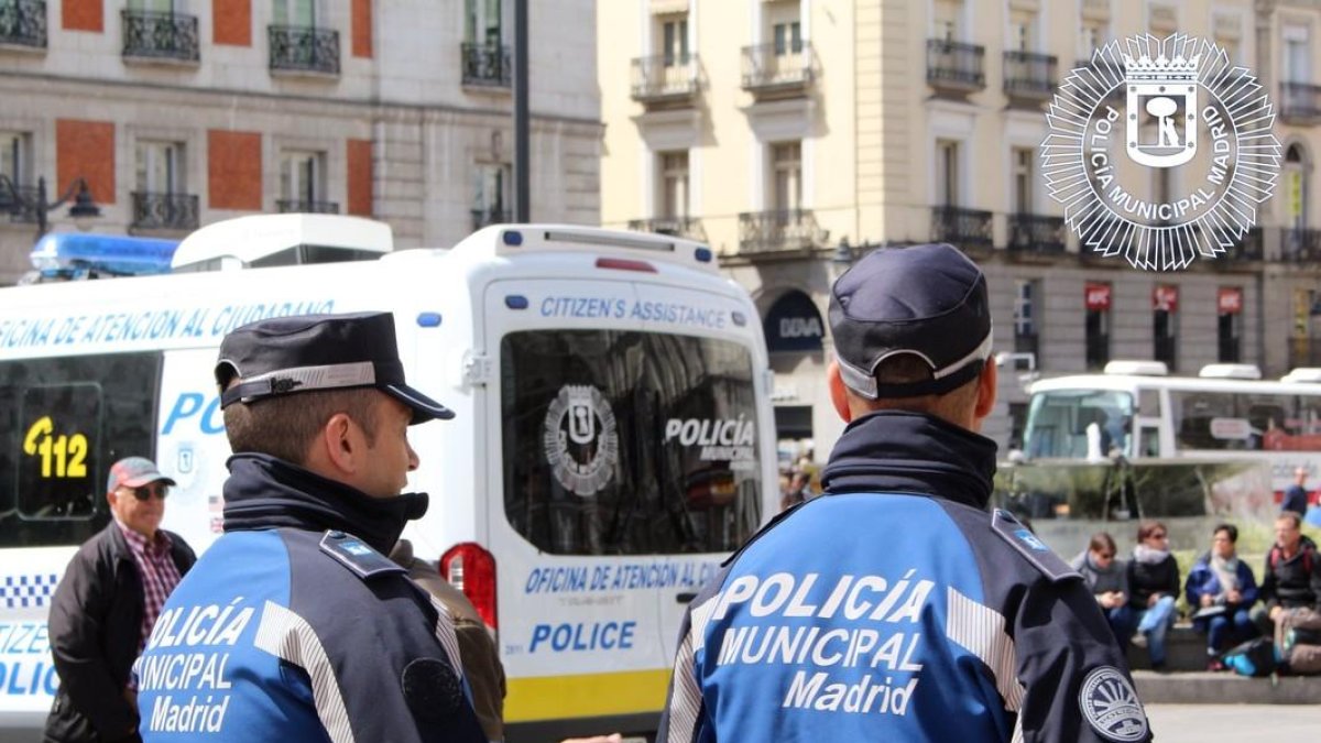 La Policía Municipal de Madrid.