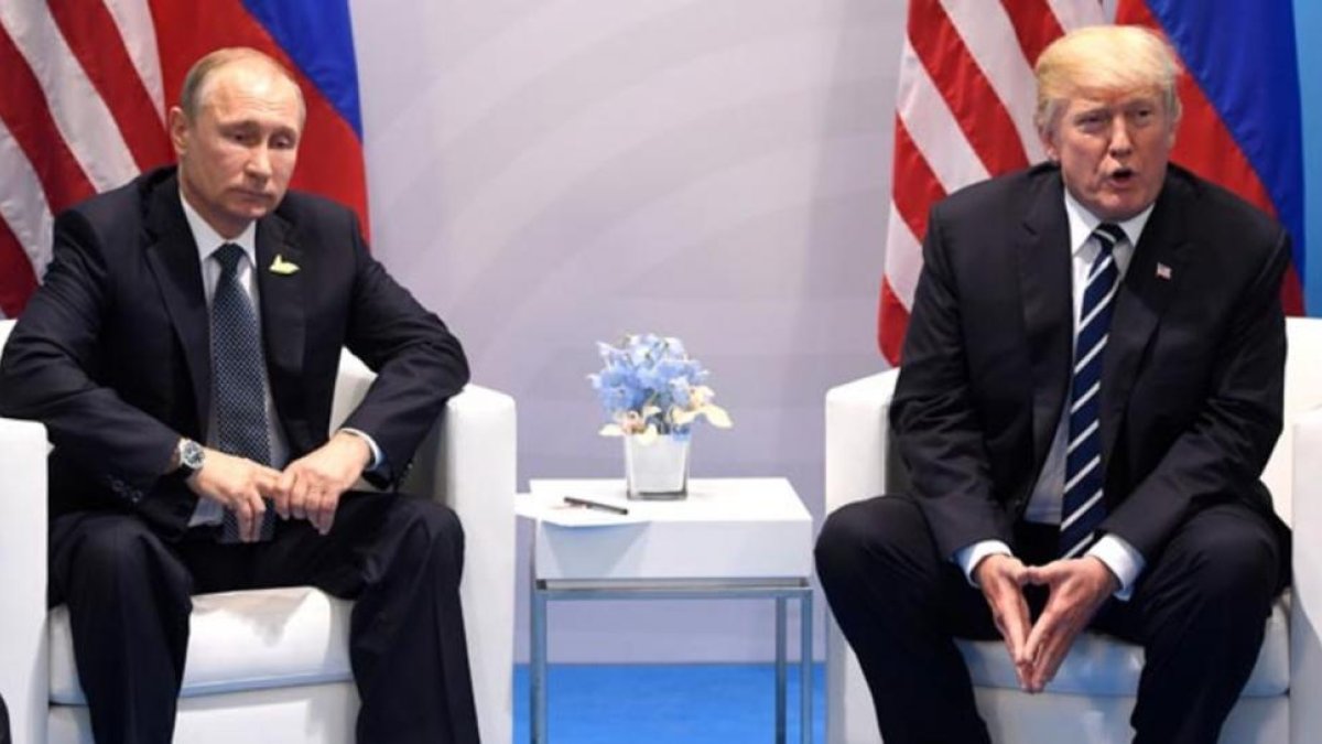 Vladimir Putin y Donald Trump, en la reunión del G-20 en Hamburgo.