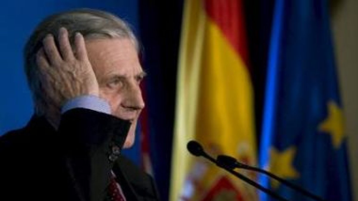 El presidente del Banco Central Europeo, Jean Claude Trichet.