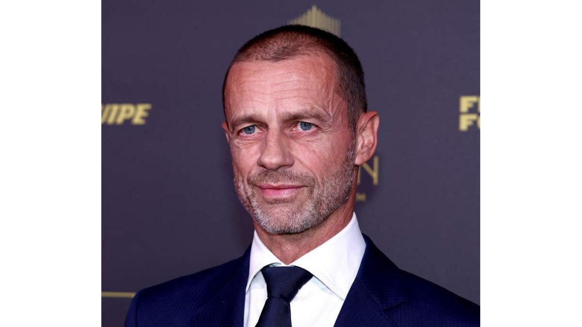 Aleksander Ceferin, presidente de la UEFA. BADRA