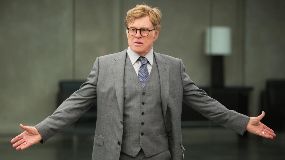 Robert Redford, en una escena de Capitan América y el soldado de invierno. /