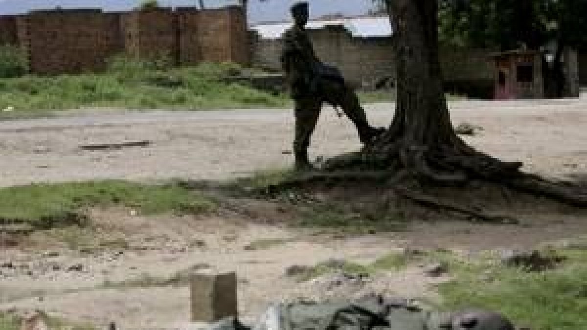 Rebeldes tutsis, liderados por Laurent Nkunda, descansaban ayer en Kiwanja, al norte de Goma