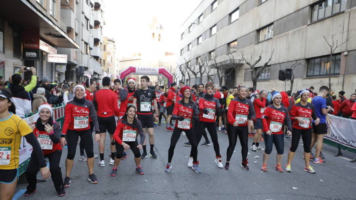 Edición de la carrera de San Silvestre el año pasado. MARCIANO PÉREZ