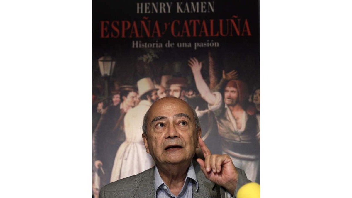 El hispanista británico afincado en Cataluña desde hace veinte años Henry Kamen
