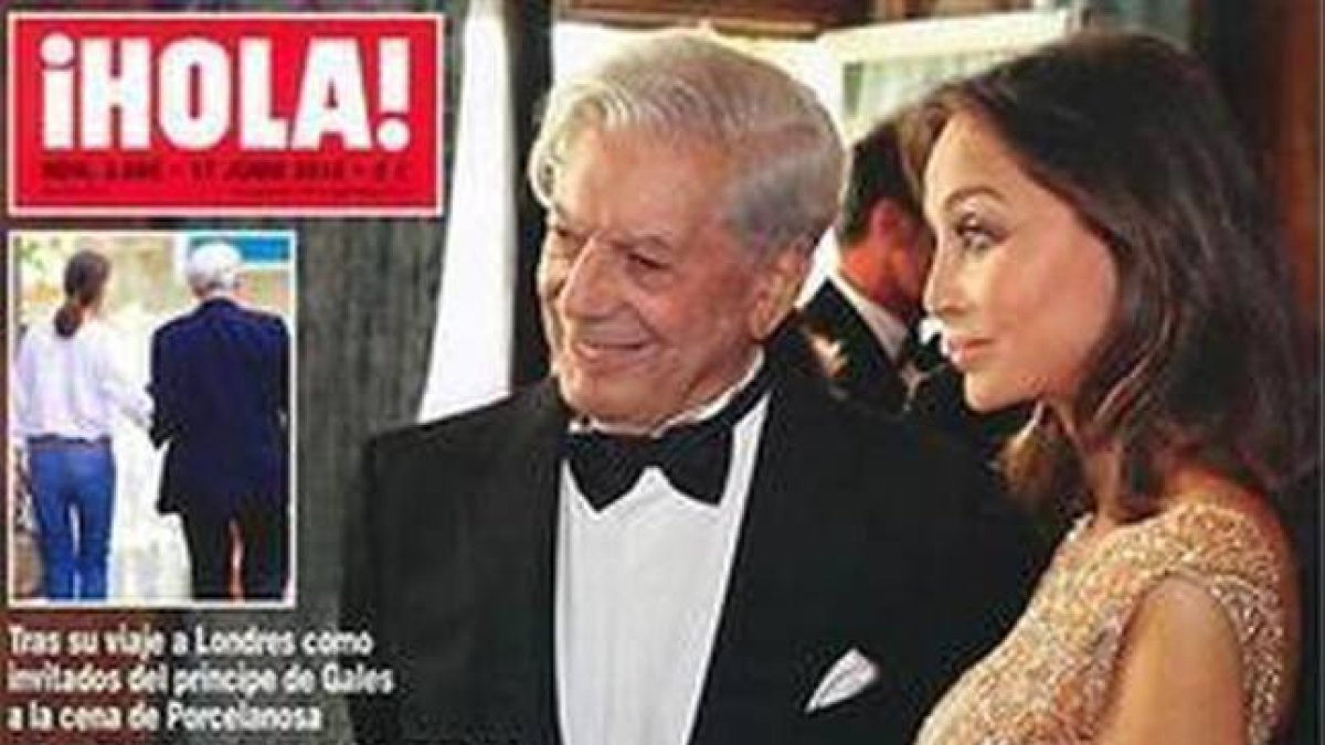 La revista '¡Hola! ha publicado la exclusiva sobre la nueva relación entre Vargas Llosa e Isabel Preysler.