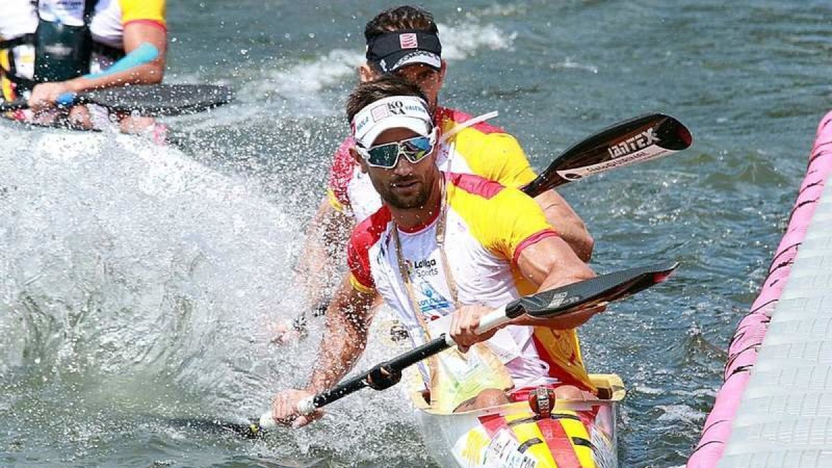 José Julián Becerro está disfrutando de su mejor año competitivo en el piragüismo. JONAS PRAVIA.