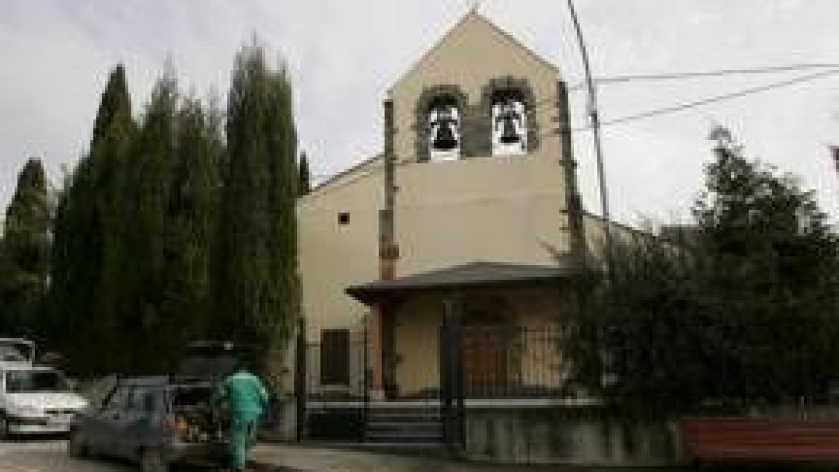 Iglesia parroquial de Quilós, donde sucedió todo