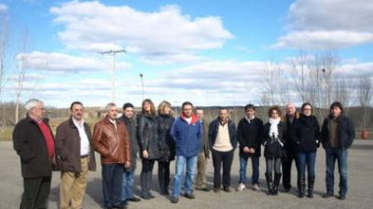 Los industriales que forman el consejo regulador se reunieron ayer en Astorga.