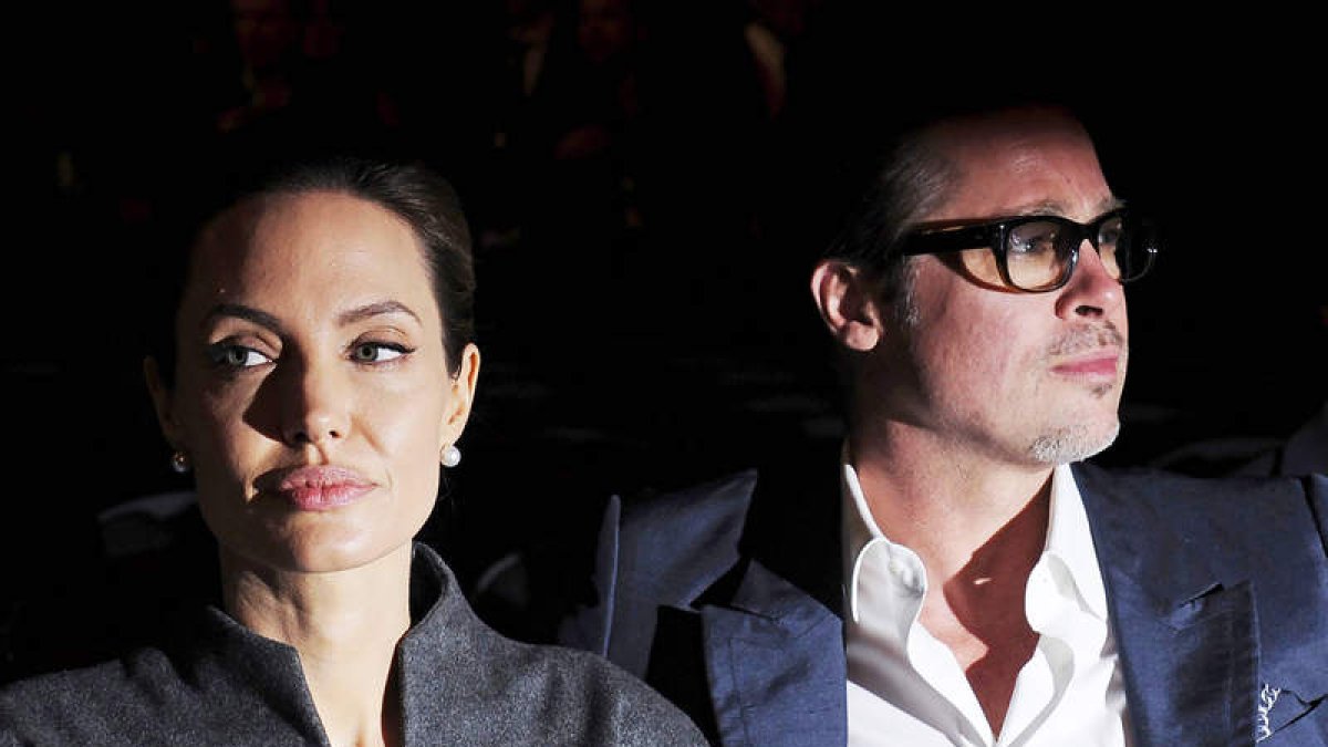 Angelina Jolie y Brad Pitt en una imagen de archivo antes del divorcio. EFE