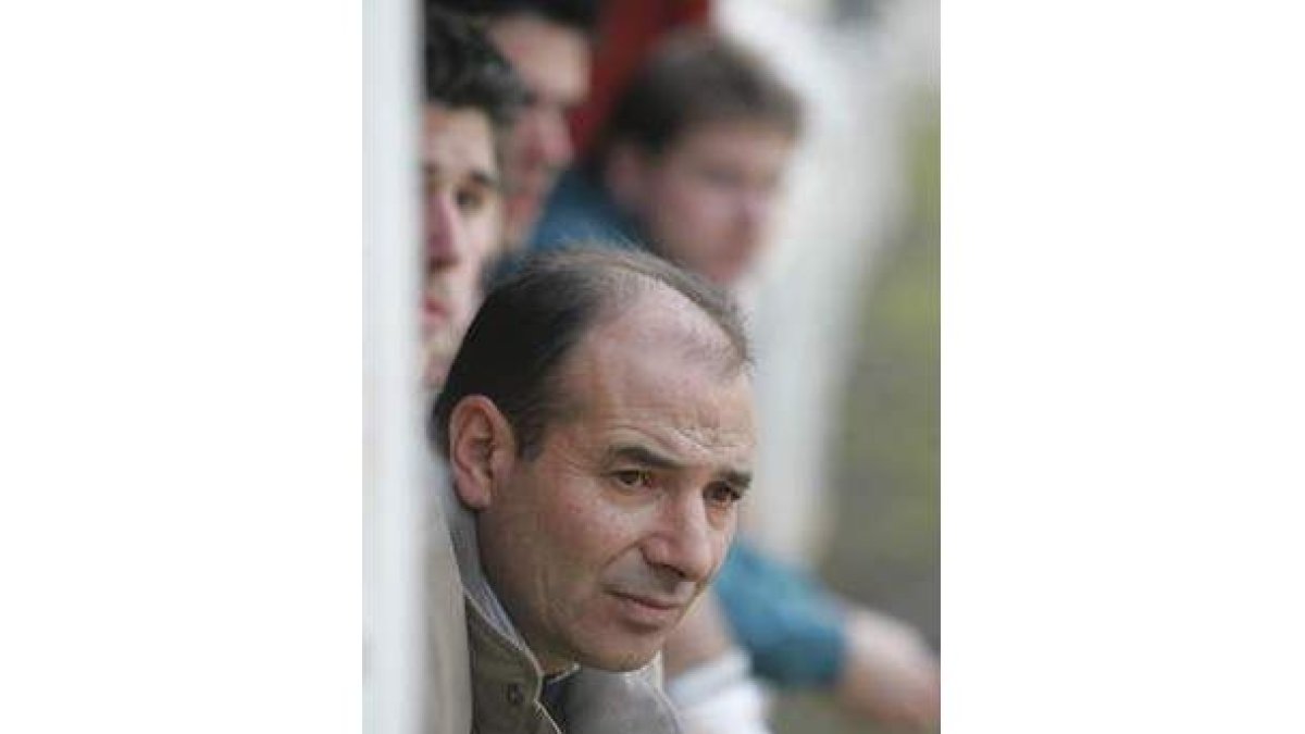 Belarmino López, entrenador de la Hullera