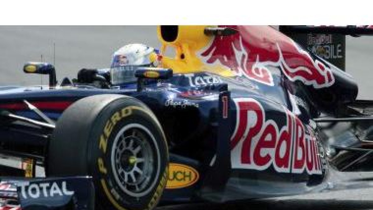 El piloto alemán de Fórmula 1 Sebastian Vettel.