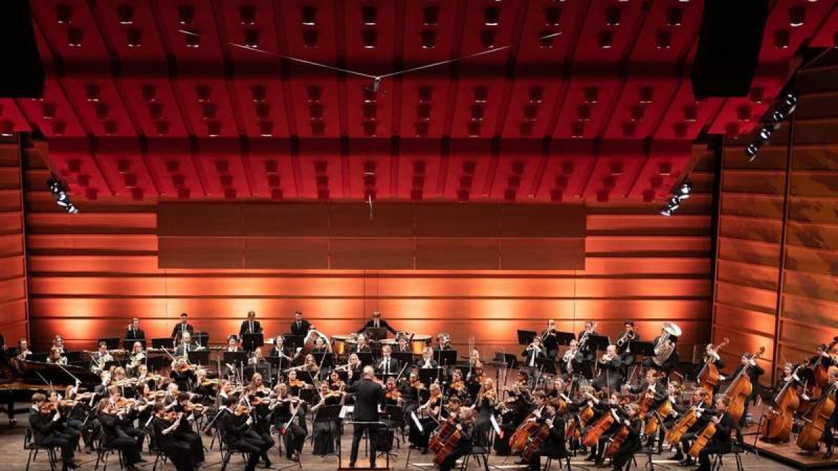 Imagen de un concierto de la joven Bergen Philharmonic. BPYO