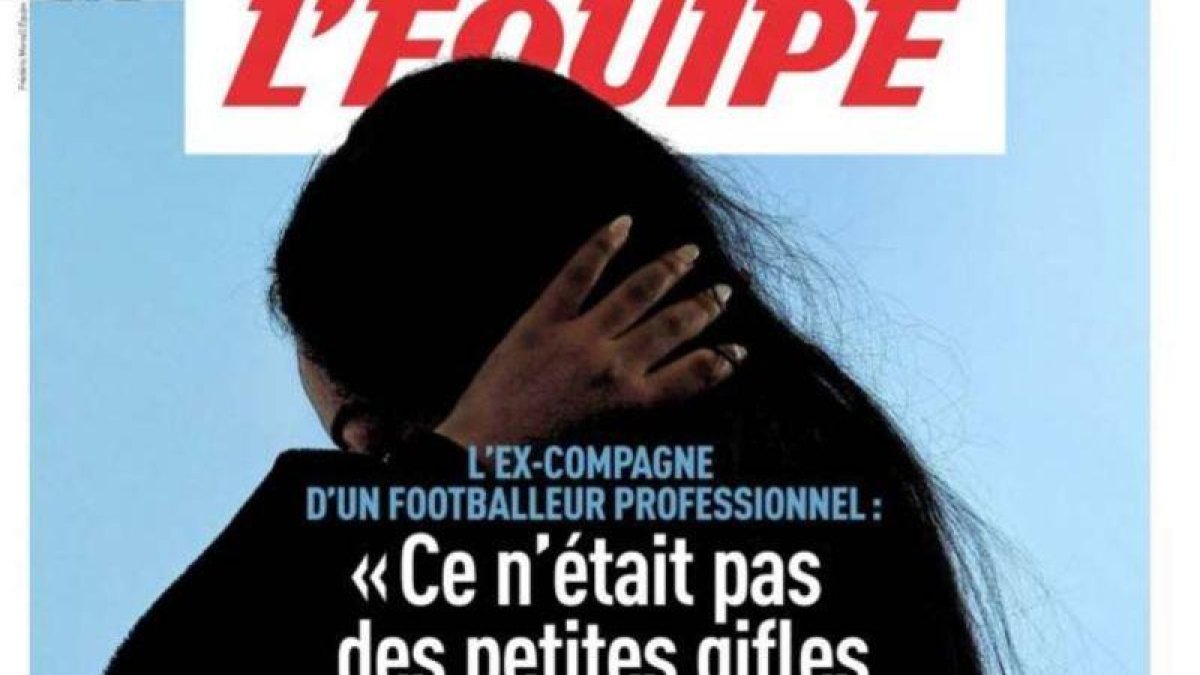 La portada de LEquipe con la confesión de la exnovia de un jugador francés.