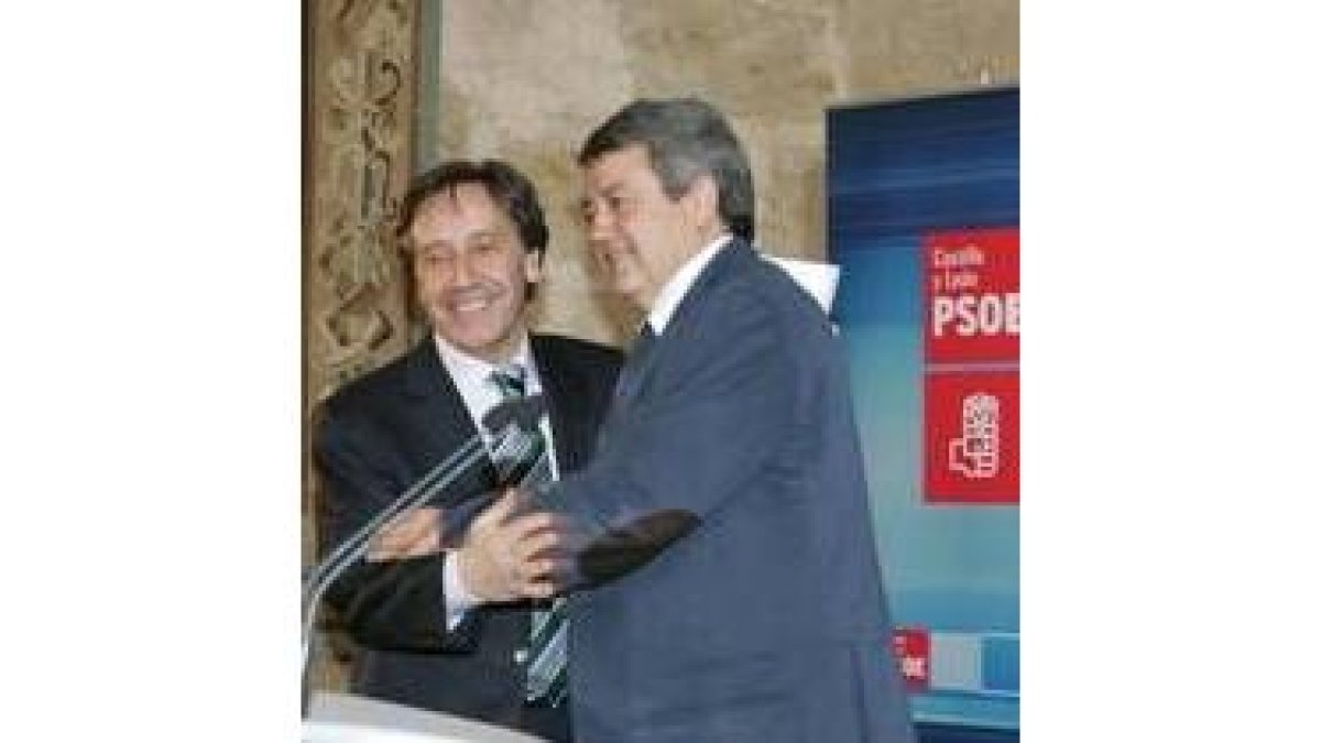 Ángel Villalba y Miguel Martínez, en una imagen de archivo