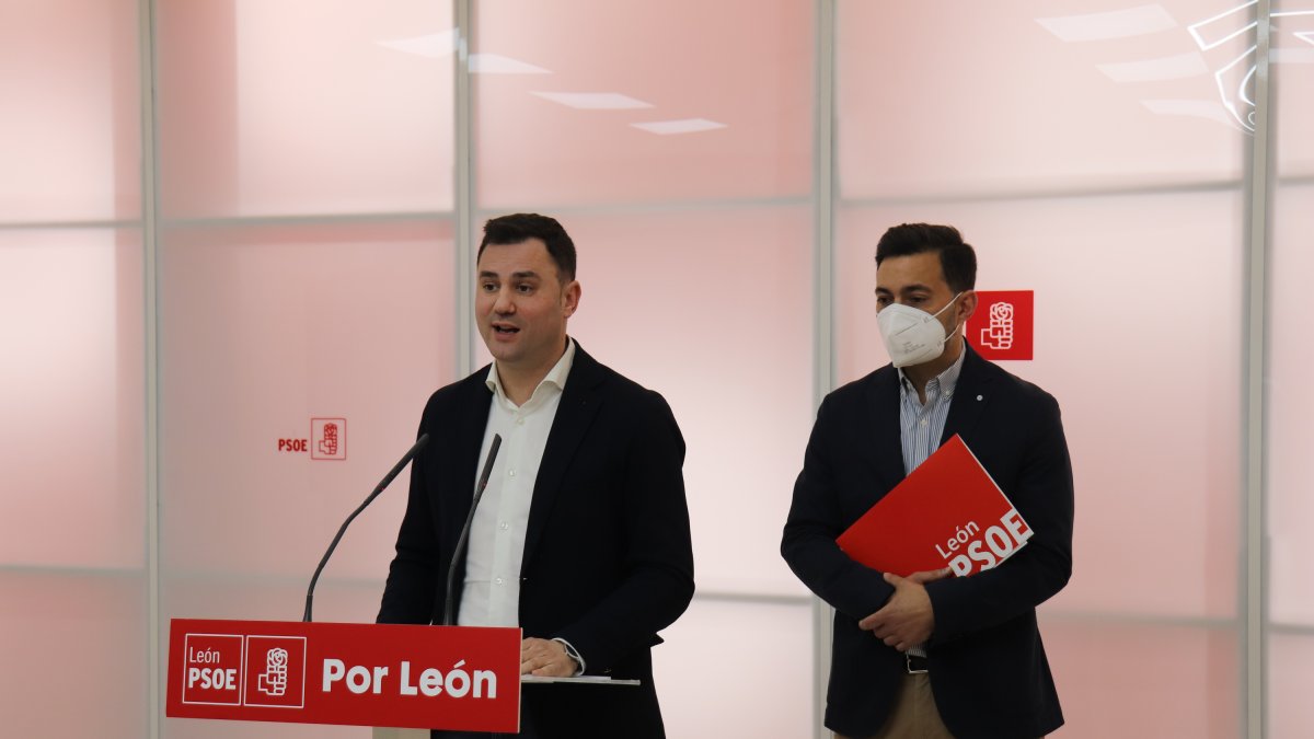 El secretario general del PSOE de León, Javier Alfonso Cendón.. DL