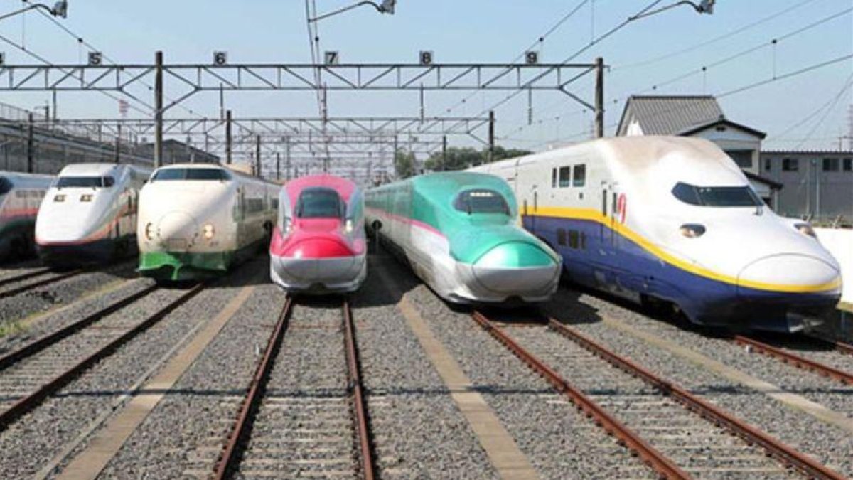 Trenes en Japón.
