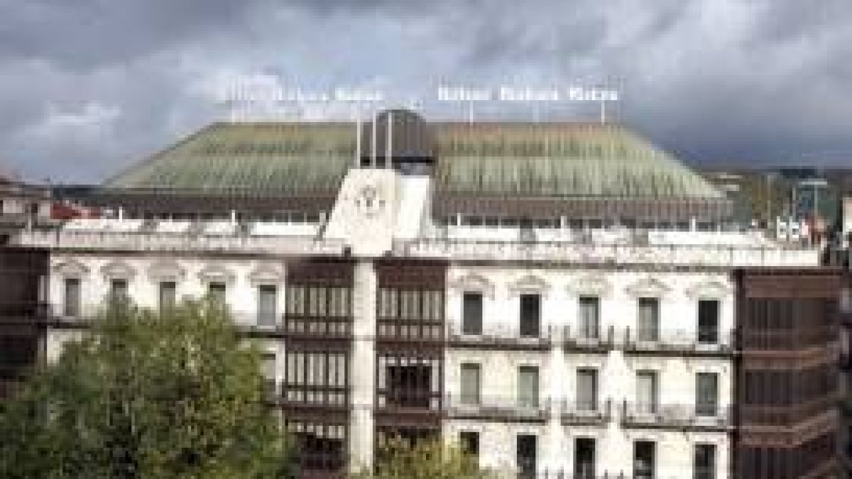 Imagen de la sede social de la Bilbao Bizkaia Kutxa (BBK) en la capital vizcaína