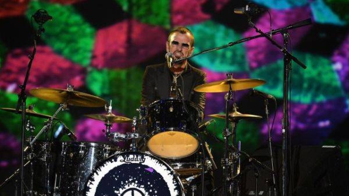 Ringo Starr, en una actuación en Los Ángeles, en enero del 2014.