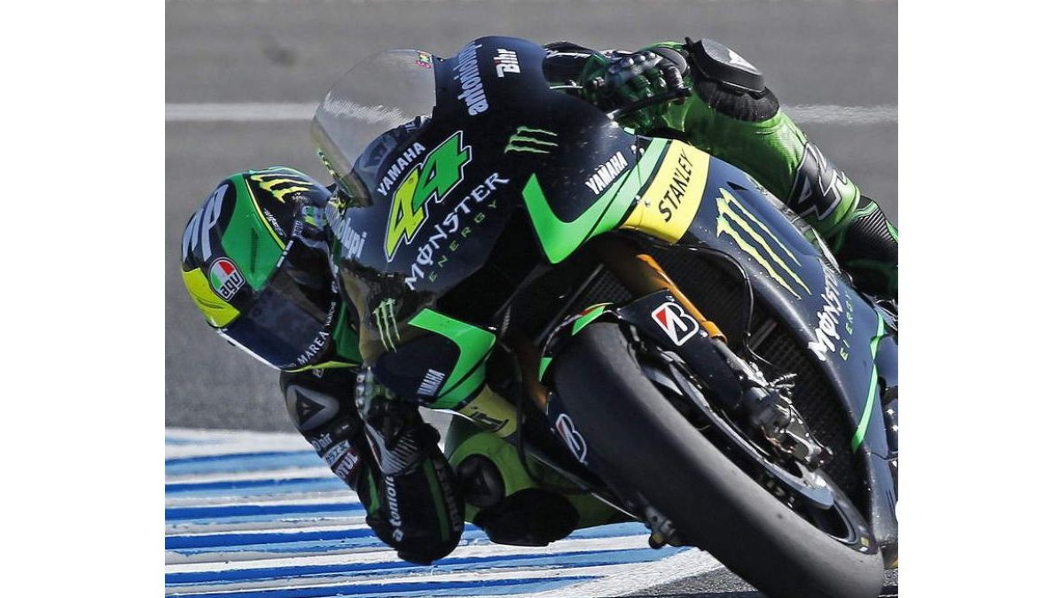 Pol Espargaró, durante los primeros entrenamientos libres.