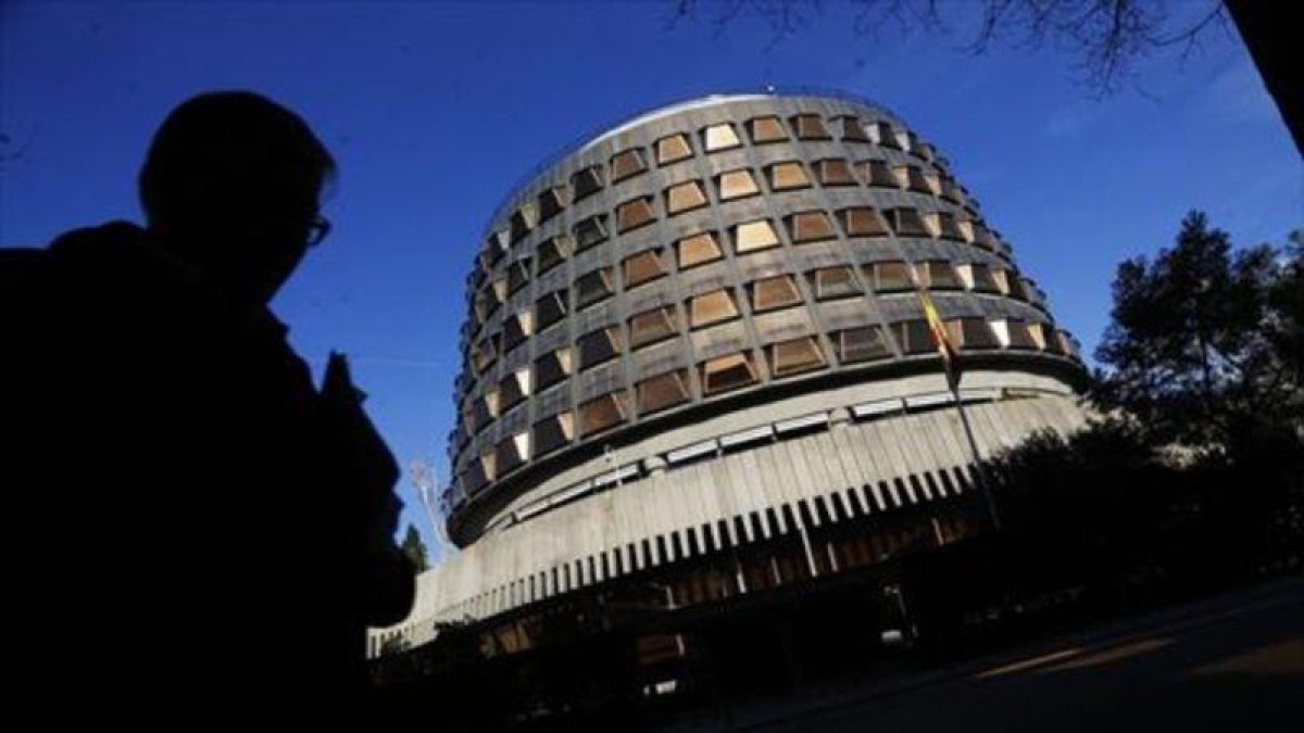 La sede del Tribunal Constitucional, en Madrid