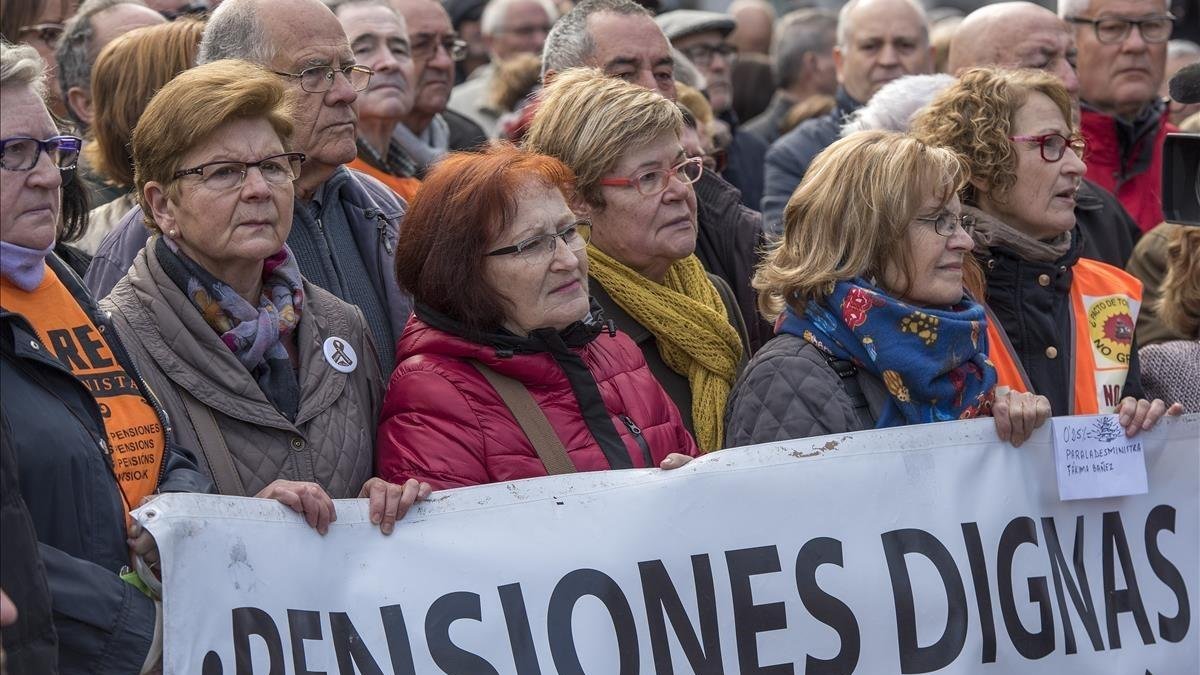 Marcha de pensionistas