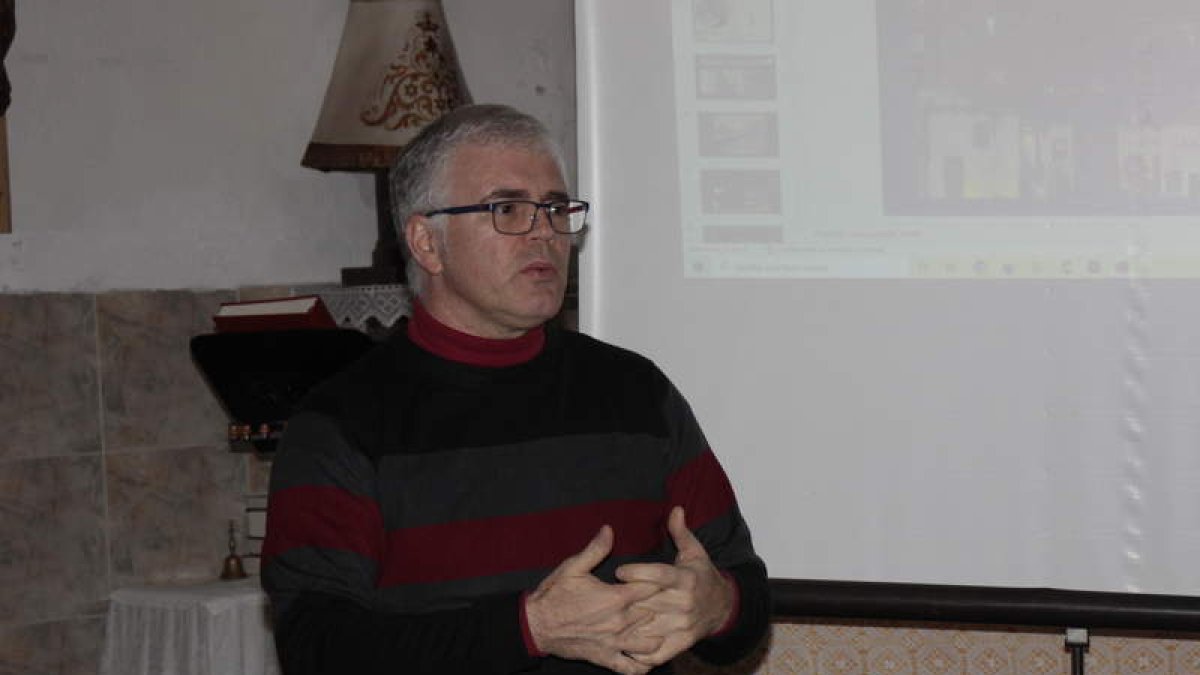 El historiador Francisco José Gómez. CAMPOS