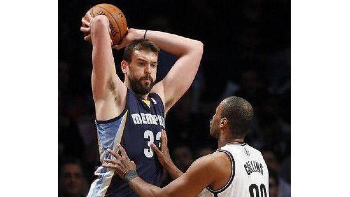 Marc Gasol trata de deshacerse de Jason Collins.