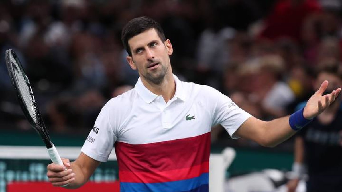 El tenista Djokovic. CHRISTOPHE PETIT TESSON