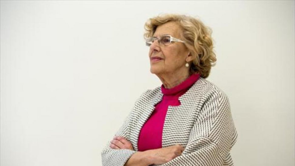 Vilipendiada y amenazada 8La alcaldesa de Madrid, Manuela Carmena, el 19 de mayo del 2016.