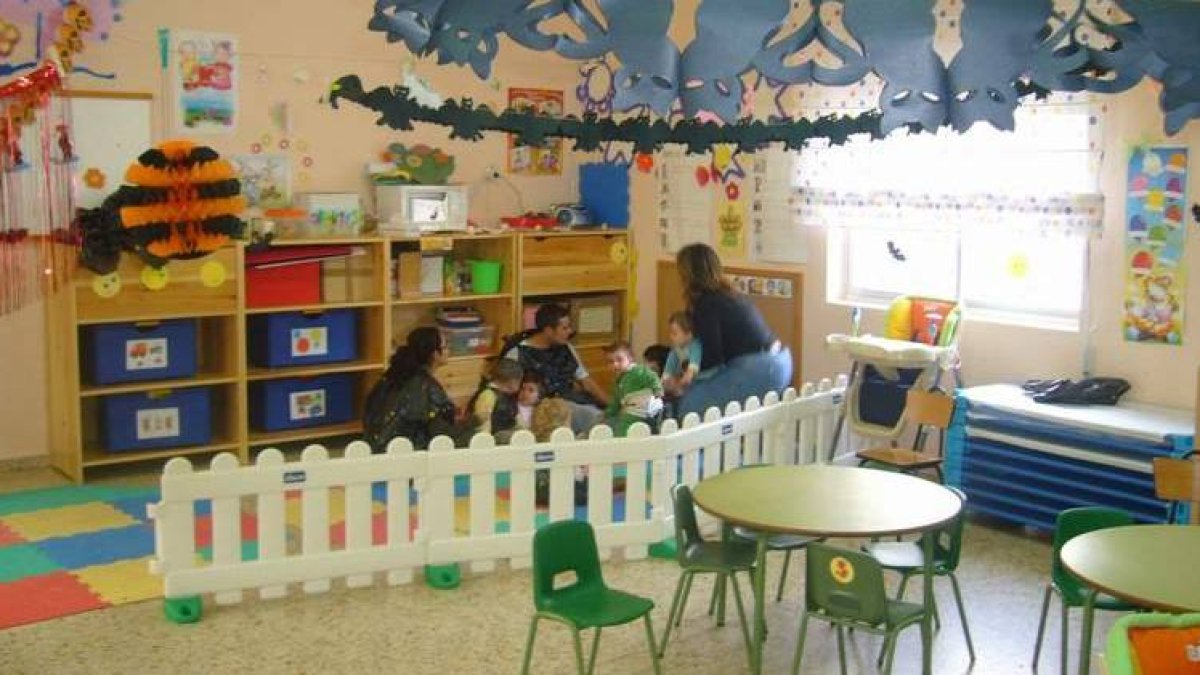 Imagen de archivo del actual centro de educación infantil de Fabero.