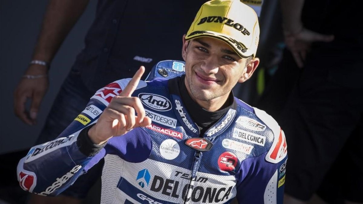 Jorge Martin (Honda), lider de Moto3 y ganador este año de cinco de los nueve grandes premios disputados. /