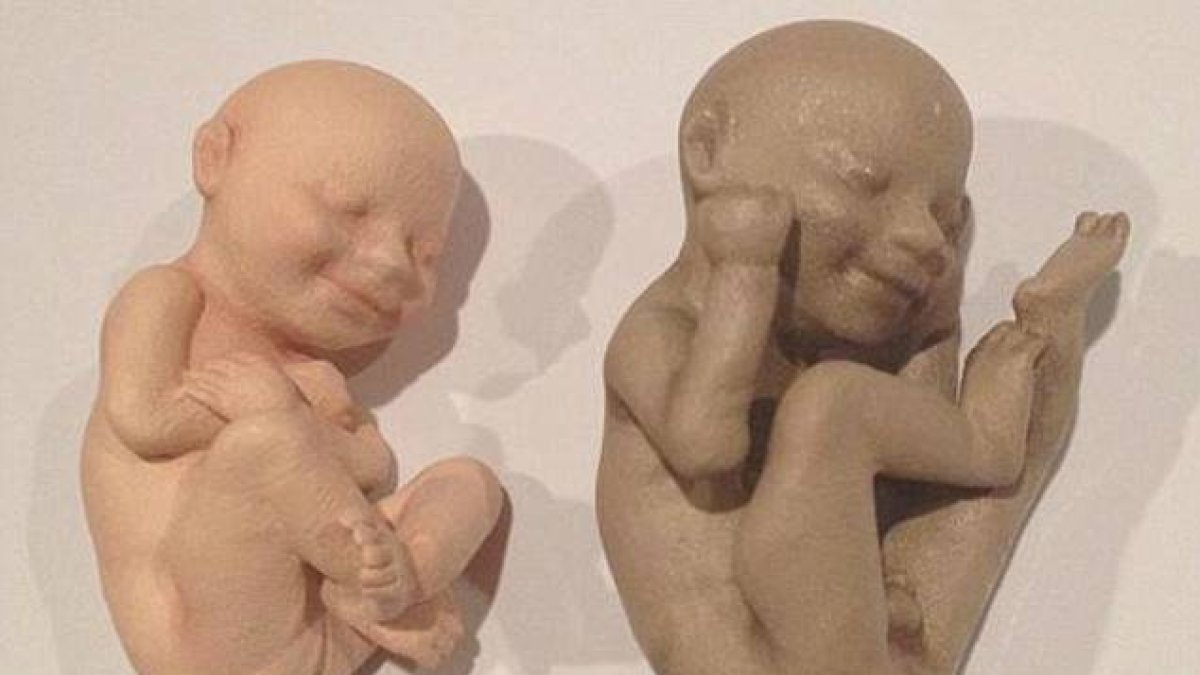 Los modelos de bebé antes de que nazcan con impresora 3d de 3D Babies.