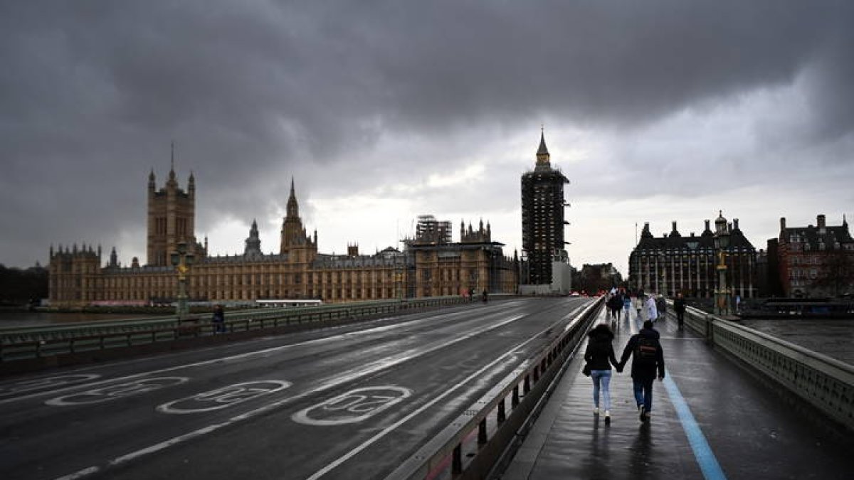 Imagen de Londres, esta mañana. ANDY RAIN