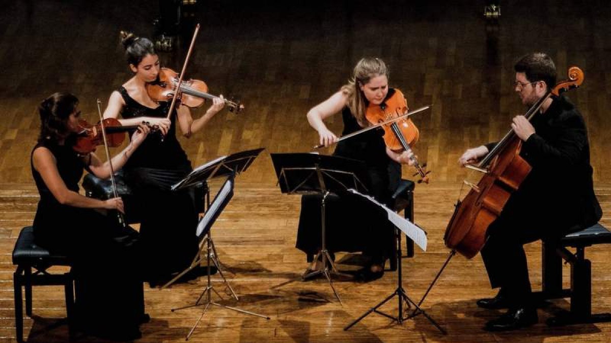 La formación musical Cuarteto Iberia interpretará obras de Beethoven y Mozart. DL