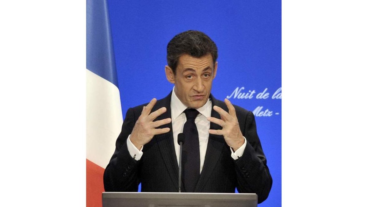 El presidente francés, Nicolas Sarkozy, en una foto de archivo.