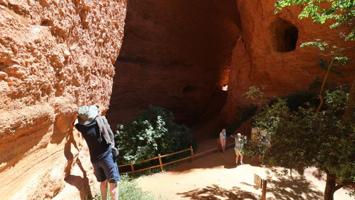 Imagen de archivo de la Cuevona de Las Médulas. L. DE LA MATA