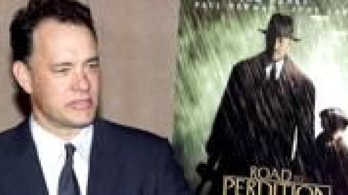 El actor norteamericano Tom Hanks protagoniza «Road to Perdition»