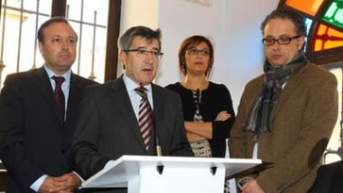 Joan Mesquida, Francisco Fernández, Susana Travesí y Javier Chamorro.