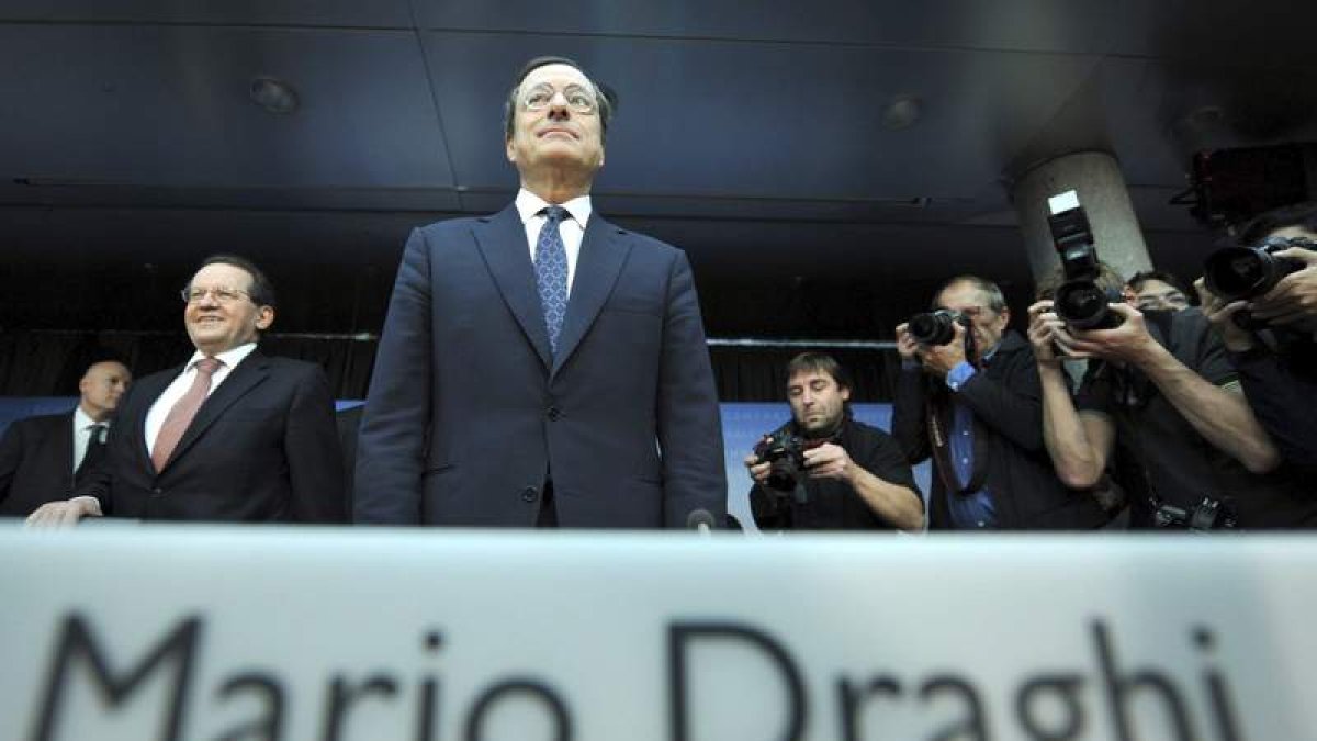 El italiano Mario Draghi, nuevo presidente del BCE.