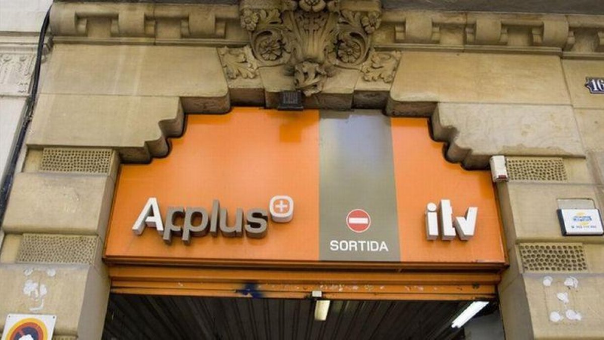 Estacion de ITV de Applus, en Barcelona.