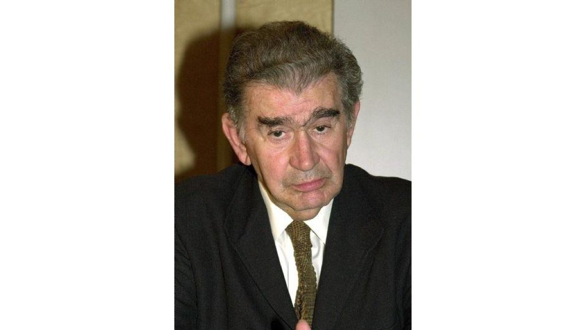 El poeta leonés Antonio Gamoneda