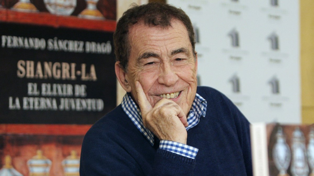 El escritor Fernando Sánchez Dragó, fallecido esta mañana de un infarto a los 86 años de edad. EFE