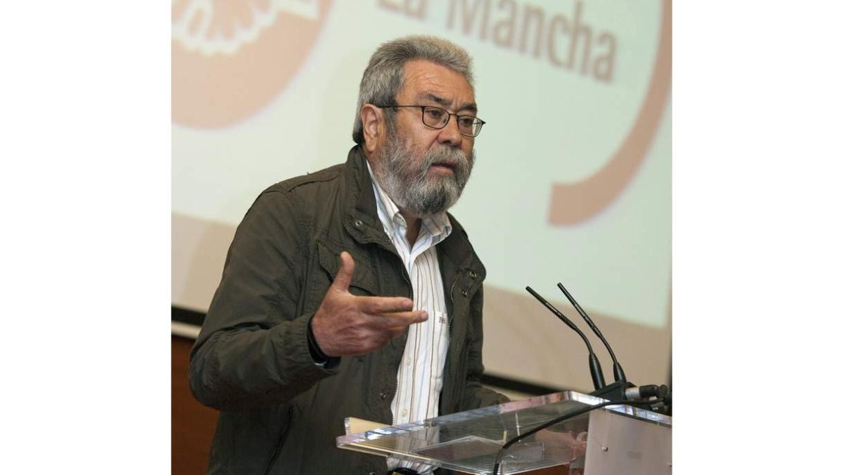 Méndez, en la clausura del congreso de Castilla-La Mancha.