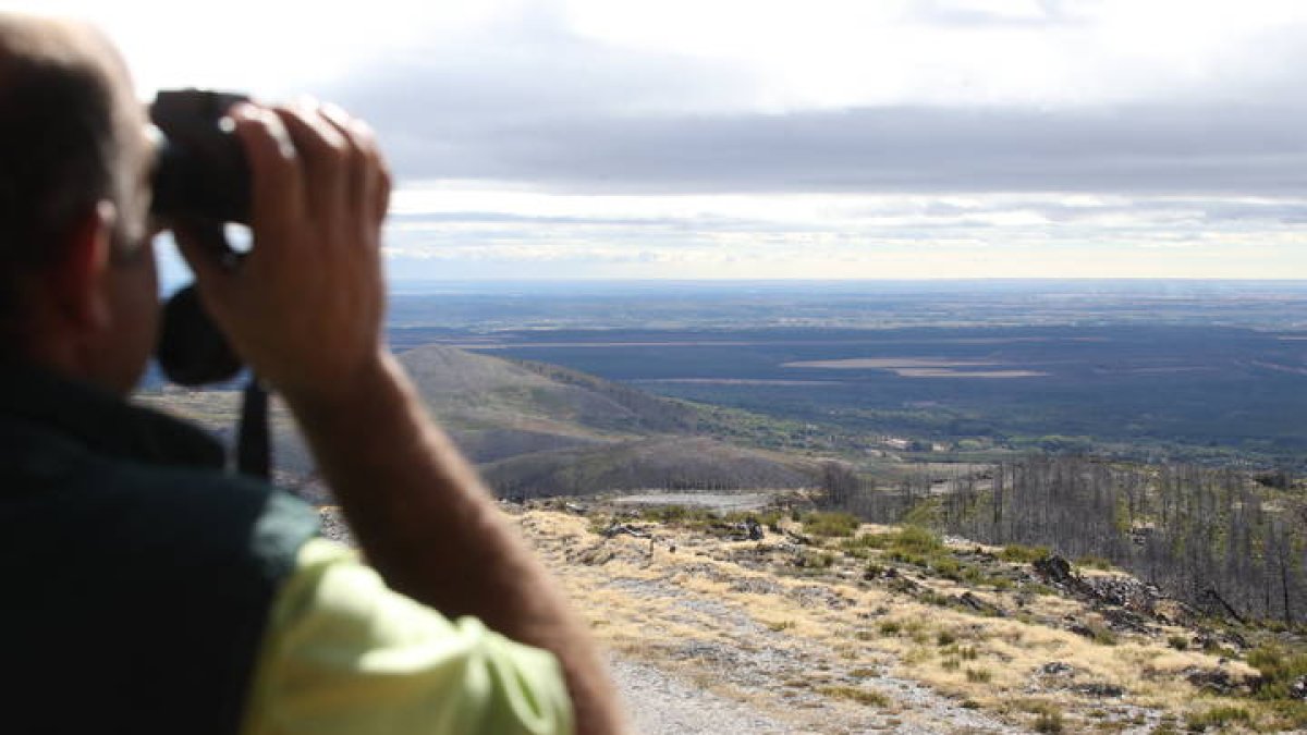 Una vista de Quintana del Castillo. DL