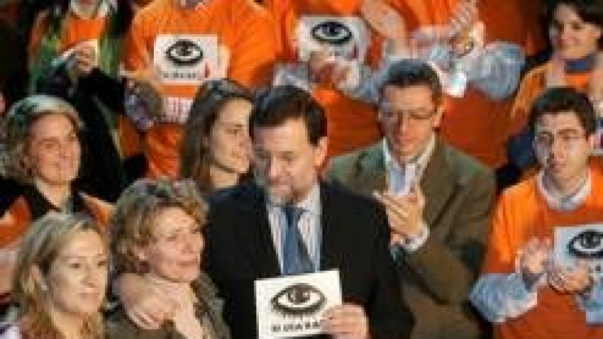 Mariano Rajoy presentó ayer una campaña contra la violencia de género